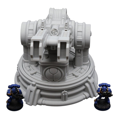 Ethereal Heavy Railgun - 28mm Wargaming Scatter Terrain Scenery Tabletop Miniature - 3D Printed Terrain and Scenery - Geek Gaming Scenics - Jawar3d