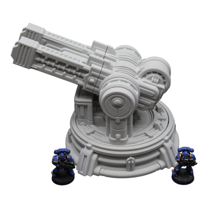 Ethereal Heavy Railgun - 28mm Wargaming Scatter Terrain Scenery Tabletop Miniature - 3D Printed Terrain and Scenery - Geek Gaming Scenics - Jawar3d