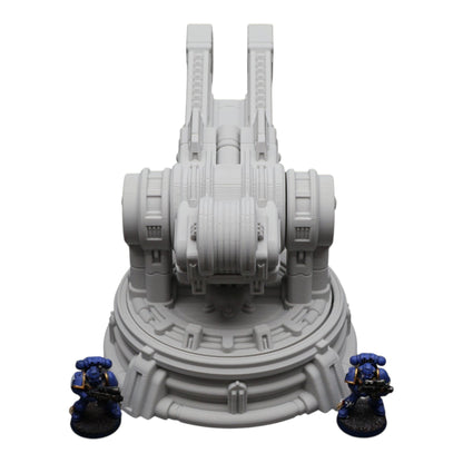 Ethereal Heavy Railgun - 28mm Wargaming Scatter Terrain Scenery Tabletop Miniature - 3D Printed Terrain and Scenery - Geek Gaming Scenics - Jawar3d