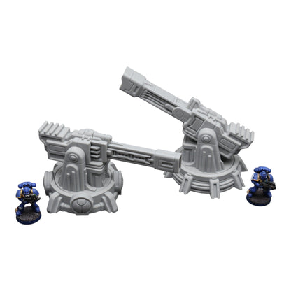 Ethereal Railguns - 28mm Wargaming Scatter Terrain Scenery Tabletop Miniature - 3D Printed Terrain and Scenery - Geek Gaming Scenics - Jawar3d