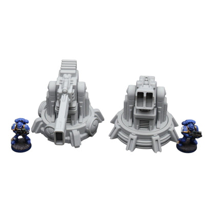 Ethereal Railguns - 28mm Wargaming Scatter Terrain Scenery Tabletop Miniature - 3D Printed Terrain and Scenery - Geek Gaming Scenics - Jawar3d