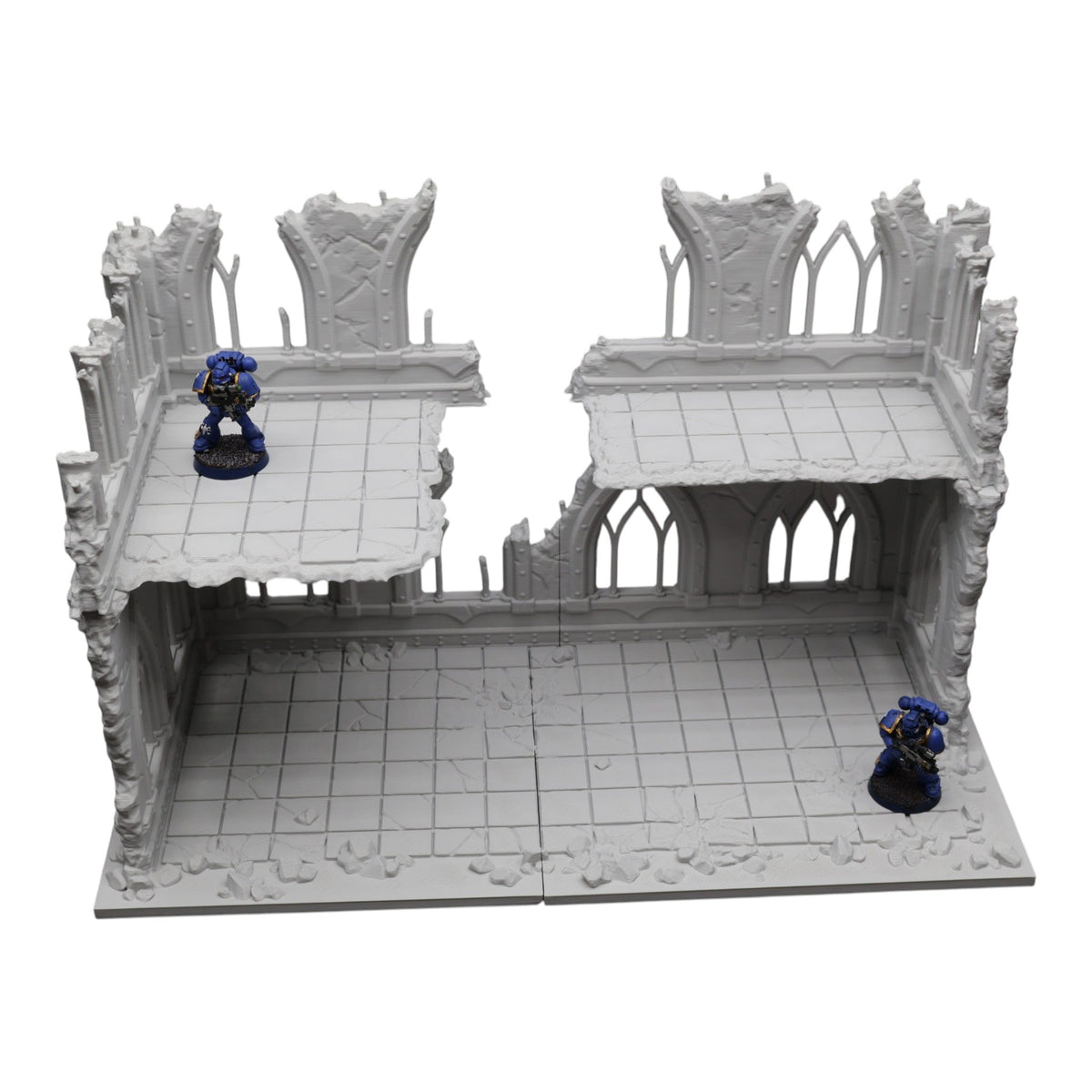 Ruined Empire 2 Floors #24 - 28mm Wargaming Scatter Terrain Scenery Tabletop