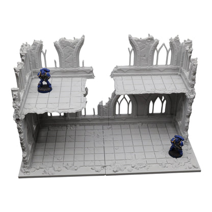 Ruined Empire 2 Floors #24 - 28mm Wargaming Scatter Terrain Scenery Tabletop