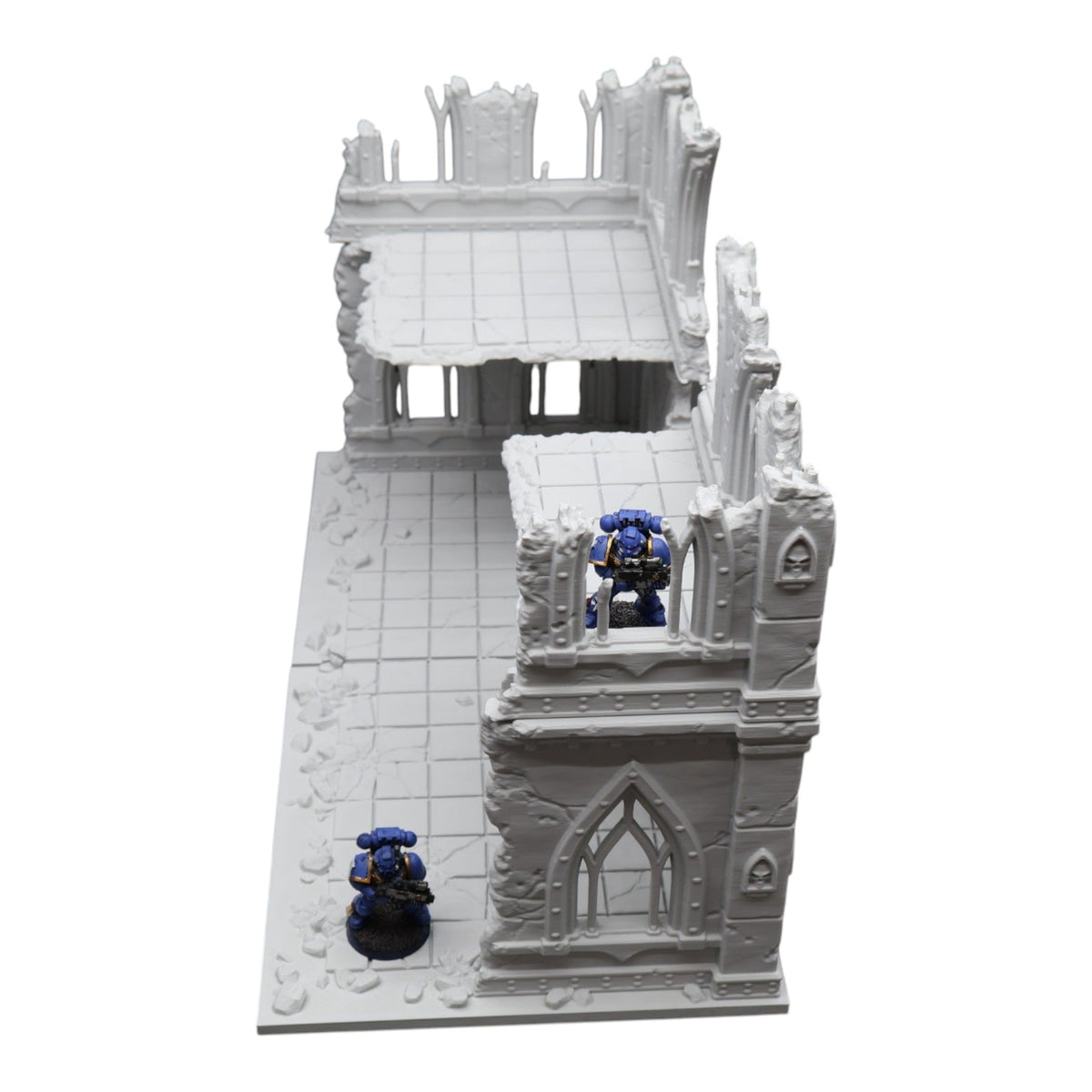 Ruined Empire 2 Floors #24 - 28mm Wargaming Scatter Terrain Scenery Tabletop