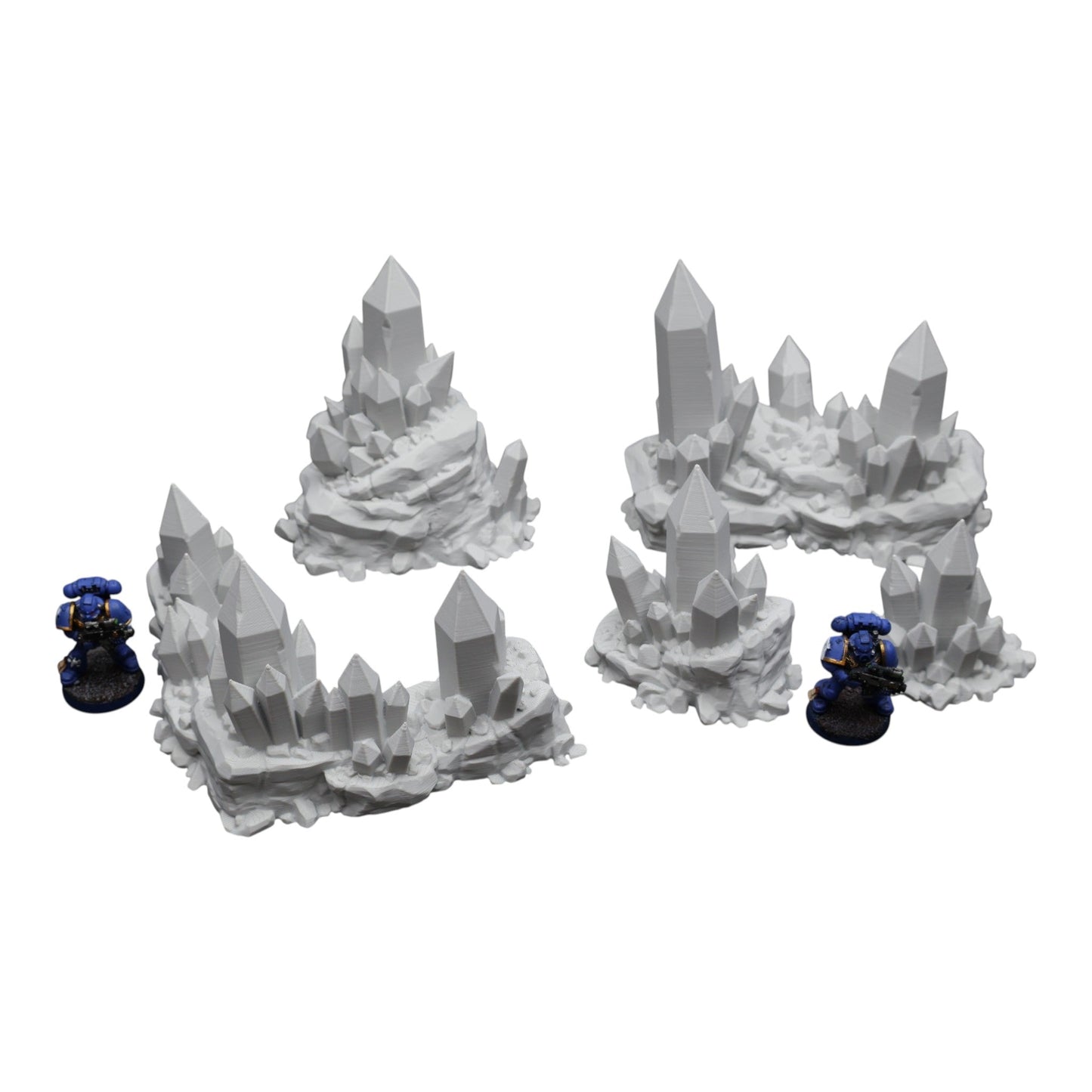 Mineral Deposit Set - 28mm Wargaming Scatter Terrain Scenery Tabletop Grimdark