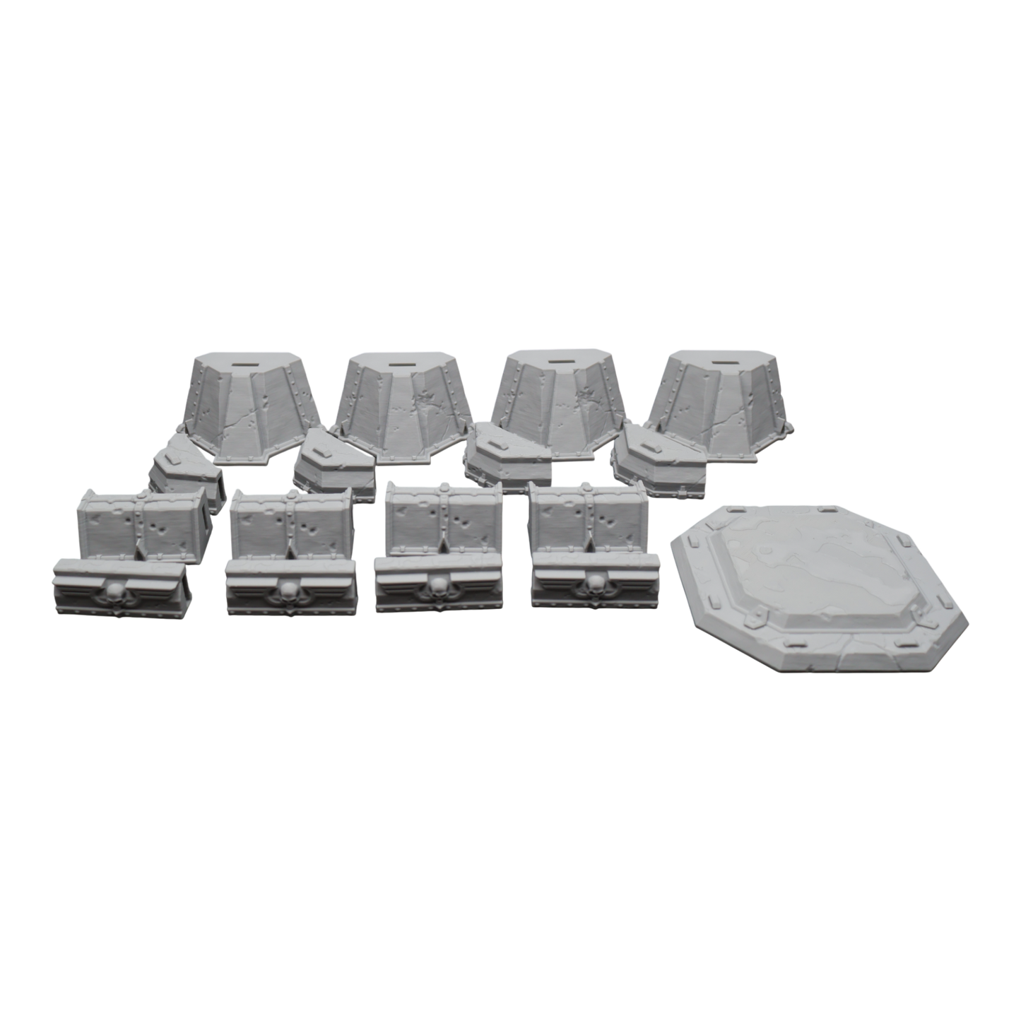 Trench Bunkers (3 sizes) - 28mm Wargaming Scatter Terrain Scenery Tabletop