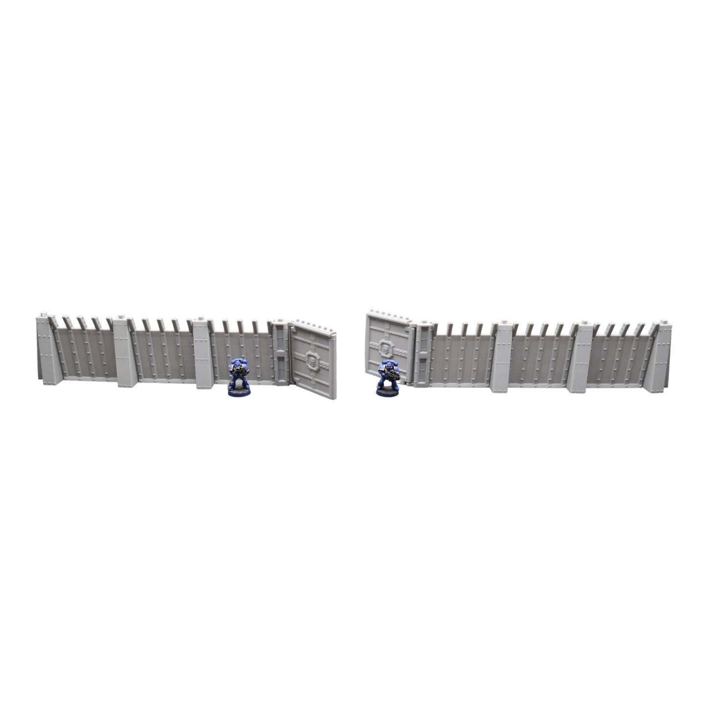 Command Station Secuity Walls - 28mm Wargaming Scatter Terrain Scenery Tabletop