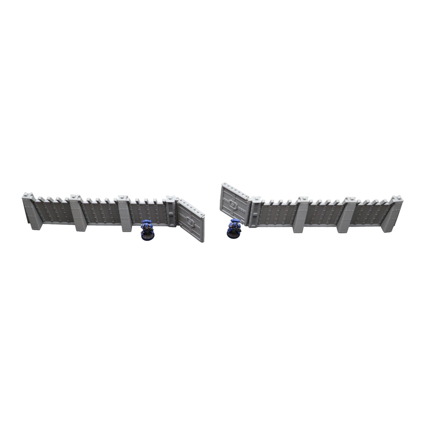 Command Station Secuity Walls - 28mm Wargaming Scatter Terrain Scenery Tabletop