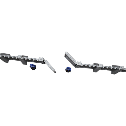 Command Station Secuity Walls - 28mm Wargaming Scatter Terrain Scenery Tabletop