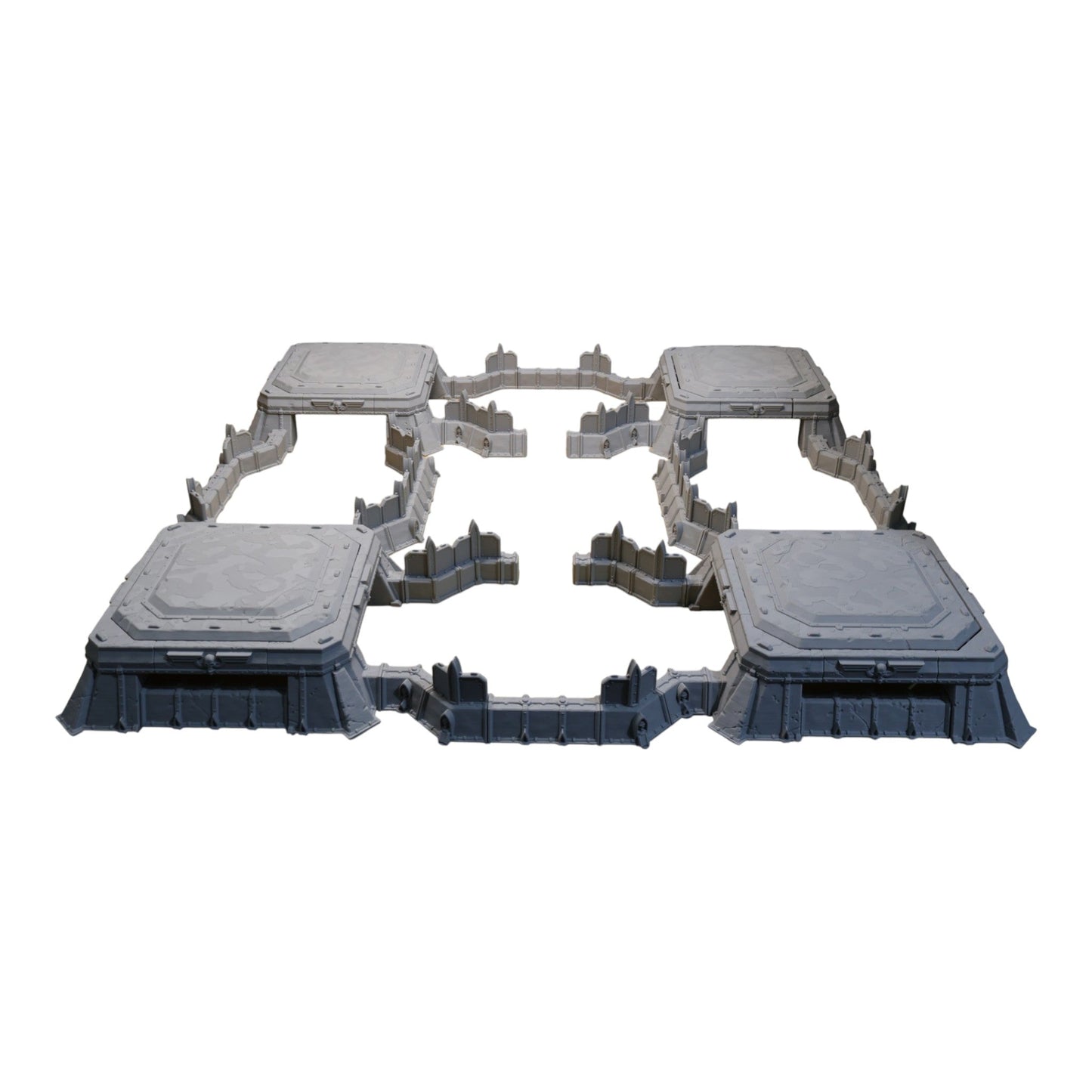 Trench Bunker Set - 28mm Wargaming Scatter Terrain Scenery Tabletop Miniature - 3D Printed Terrain and Scenery - Geek Gaming Scenics - Jawar3d
