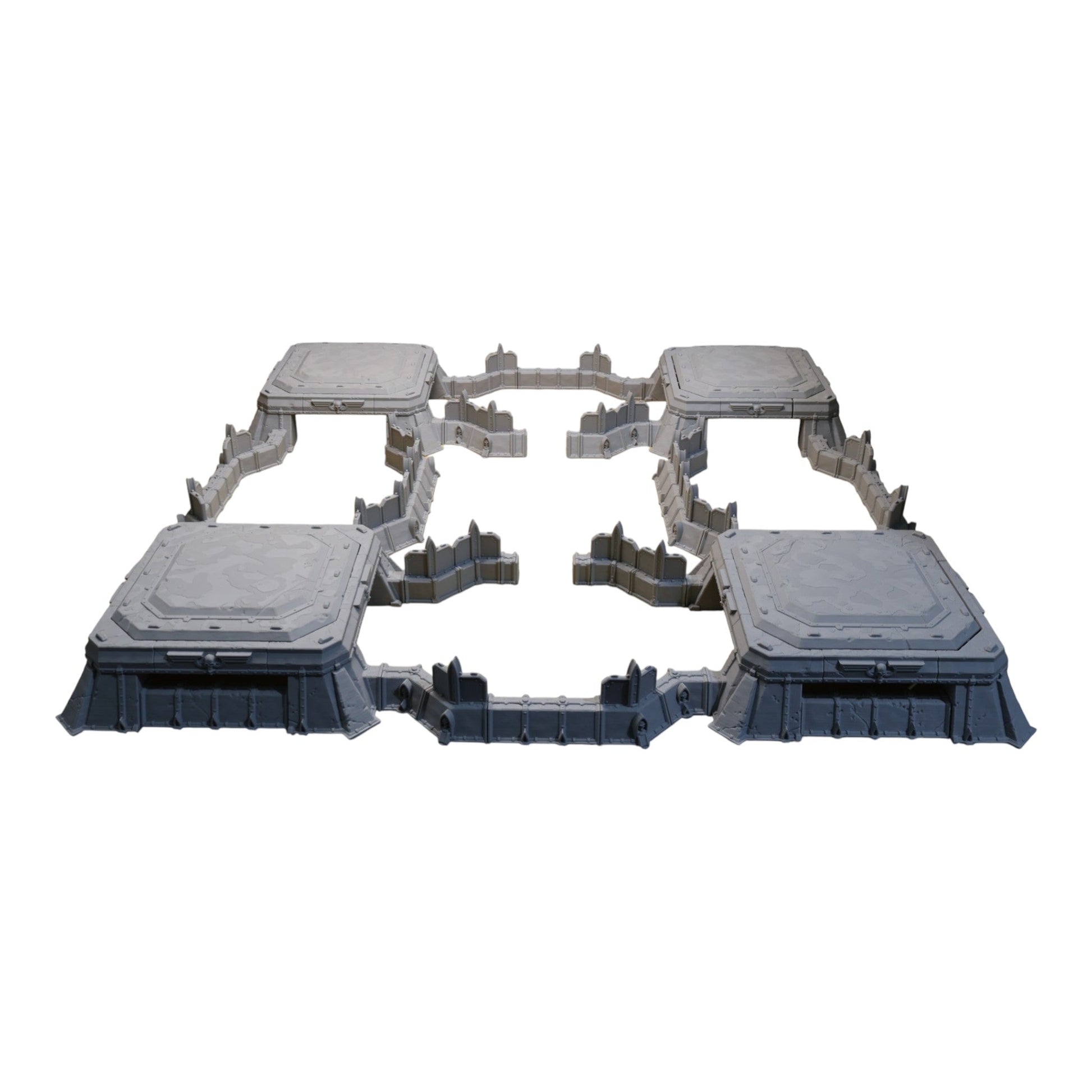 Trench Bunker Set - 28mm Wargaming Scatter Terrain Scenery Tabletop Miniature - 3D Printed Terrain and Scenery - Geek Gaming Scenics - Jawar3d