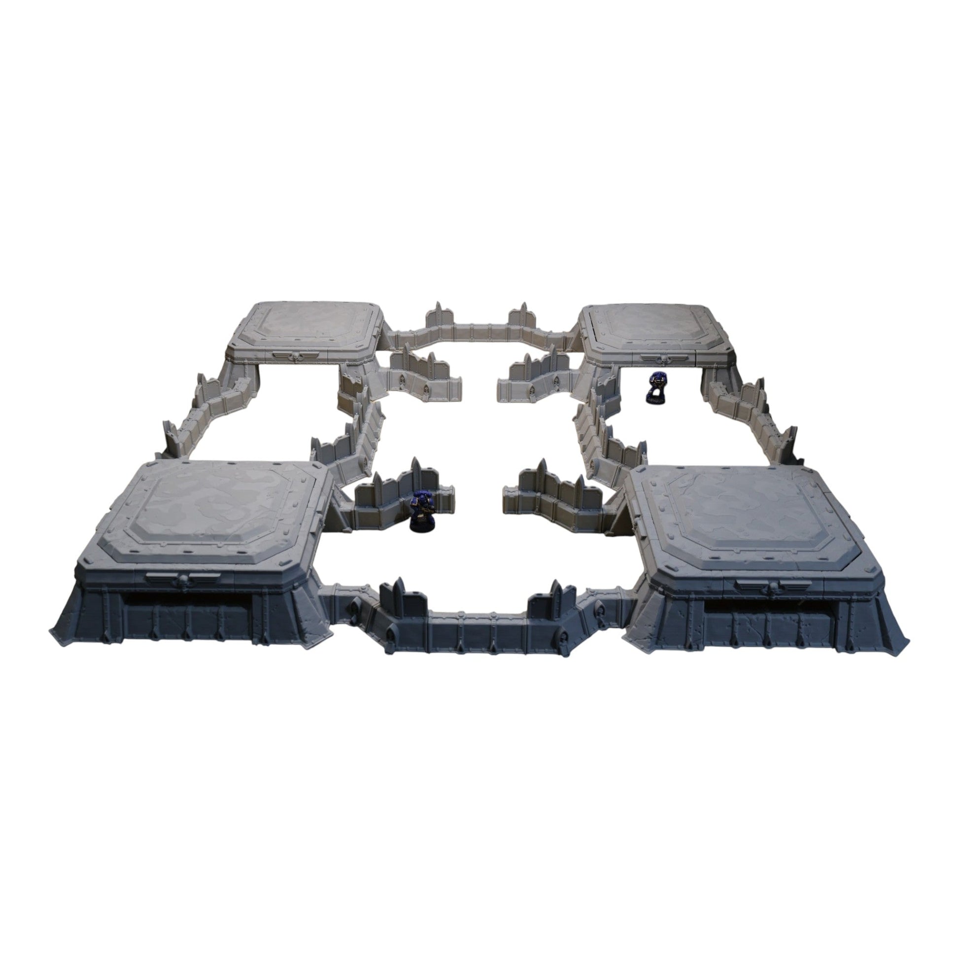 Trench Bunker Set - 28mm Wargaming Scatter Terrain Scenery Tabletop Miniature - 3D Printed Terrain and Scenery - Geek Gaming Scenics - Jawar3d
