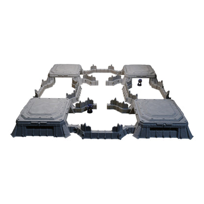 Trench Bunker Set - 28mm Wargaming Scatter Terrain Scenery Tabletop Miniature - 3D Printed Terrain and Scenery - Geek Gaming Scenics - Jawar3d