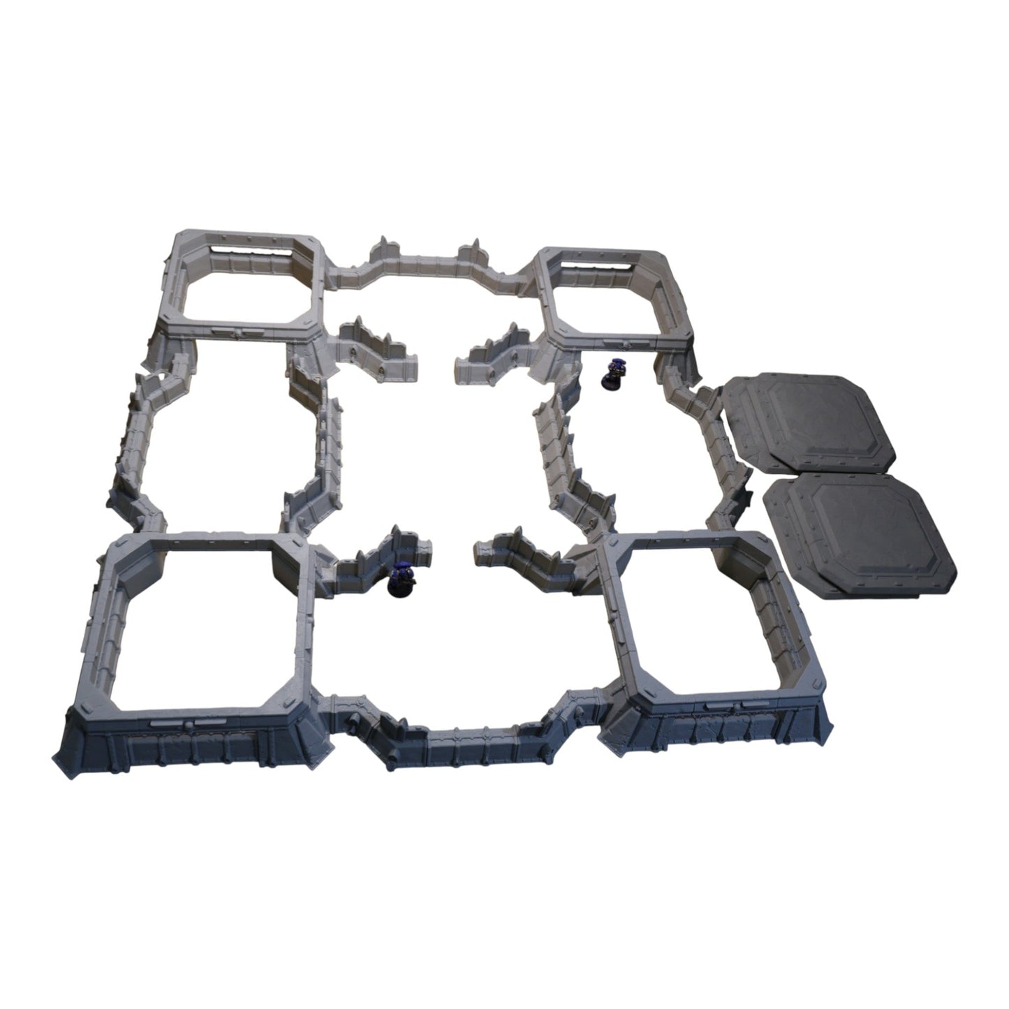 Trench Bunker Set - 28mm Wargaming Scatter Terrain Scenery Tabletop Miniature - 3D Printed Terrain and Scenery - Geek Gaming Scenics - Jawar3d