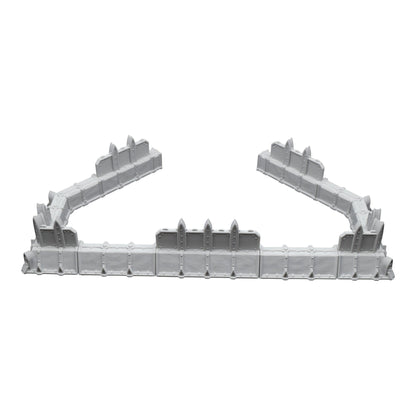 Trench Bunker Walls - 28mm Wargaming Scatter Terrain Scenery Tabletop Miniature
