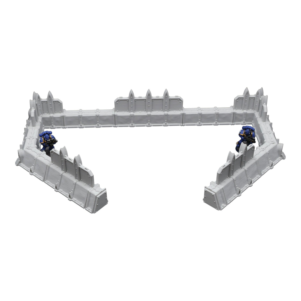 Trench Bunker Walls - 28mm Wargaming Scatter Terrain Scenery Tabletop Miniature