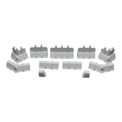 Trench Bunker Walls - 28mm Wargaming Scatter Terrain Scenery Tabletop Miniature