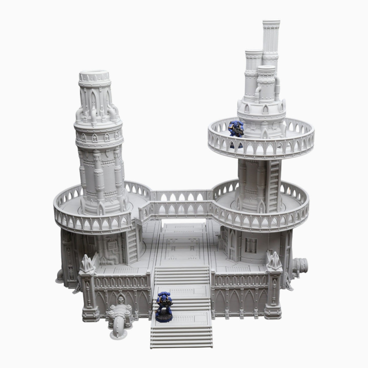 Steel Refinery #1 - 28mm Wargaming Scatter Terrain Scenery Tabletop