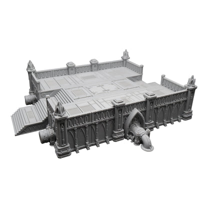 Steel Refinery Assembly #2 - 28mm Wargaming Scatter Terrain Scenery Tabletop