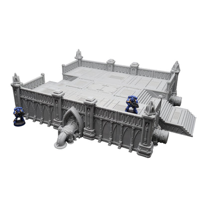 Steel Refinery Assembly #2 - 28mm Wargaming Scatter Terrain Scenery Tabletop