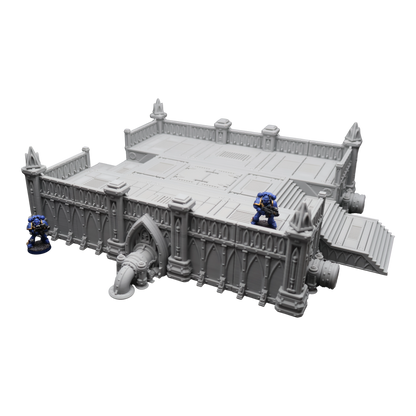 Steel Refinery Assembly #2 - 28mm Wargaming Scatter Terrain Scenery Tabletop