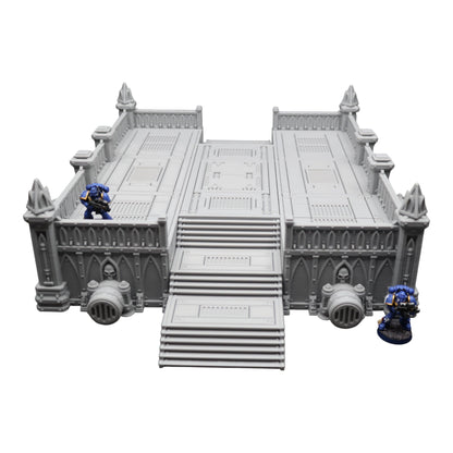 Steel Refinery Assembly #2 - 28mm Wargaming Scatter Terrain Scenery Tabletop