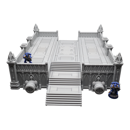 Steel Refinery Assembly #2 - 28mm Wargaming Scatter Terrain Scenery Tabletop