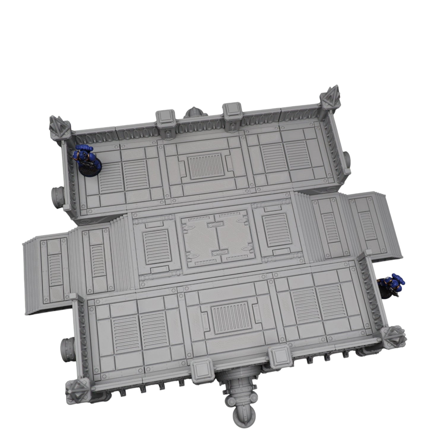 Steel Refinery Assembly #2 - 28mm Wargaming Scatter Terrain Scenery Tabletop
