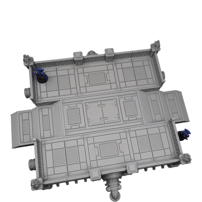 Steel Refinery Assembly #2 - 28mm Wargaming Scatter Terrain Scenery Tabletop