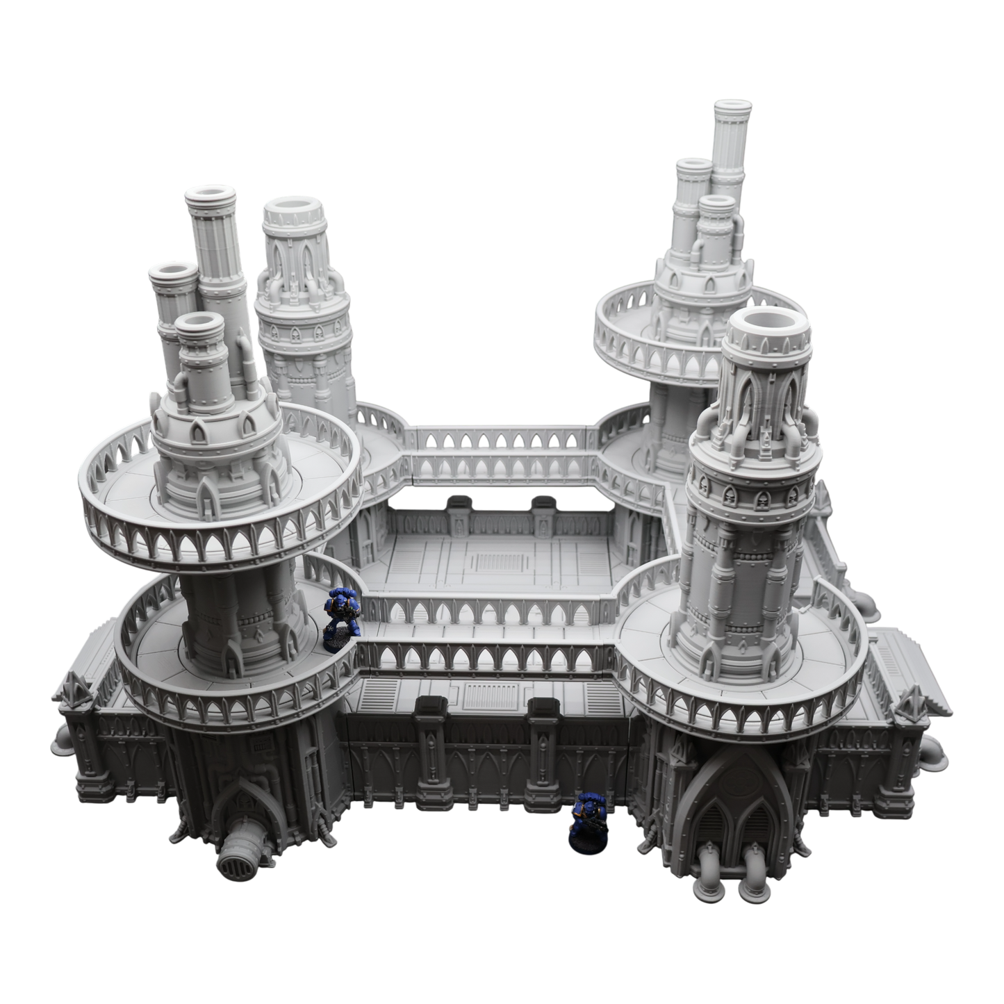 Steel Refinery Assembly #3 - 28mm Wargaming Scatter Terrain Scenery Tabletop