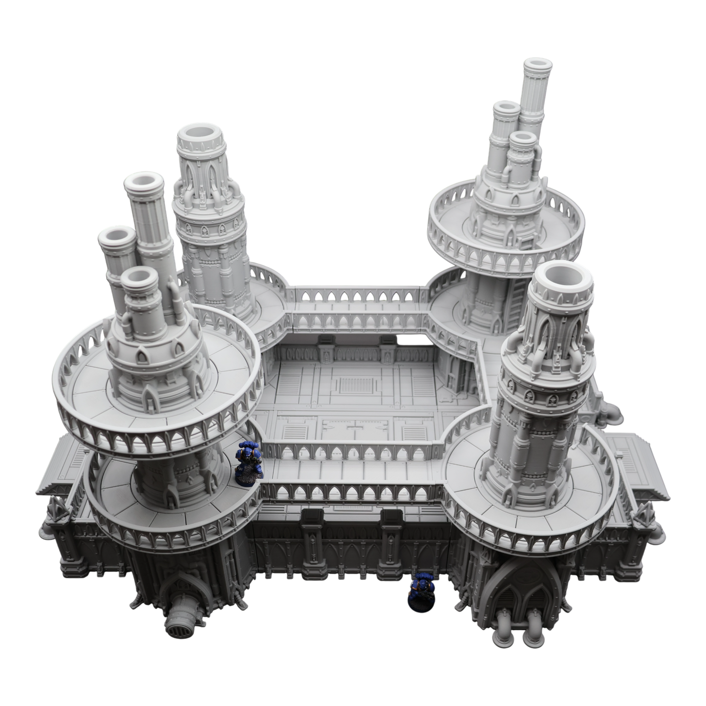 Steel Refinery Assembly #3 - 28mm Wargaming Scatter Terrain Scenery Tabletop