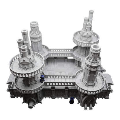 Steel Refinery Assembly #3 - 28mm Wargaming Scatter Terrain Scenery Tabletop