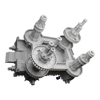 Steel Refinery Assembly #3 - 28mm Wargaming Scatter Terrain Scenery Tabletop