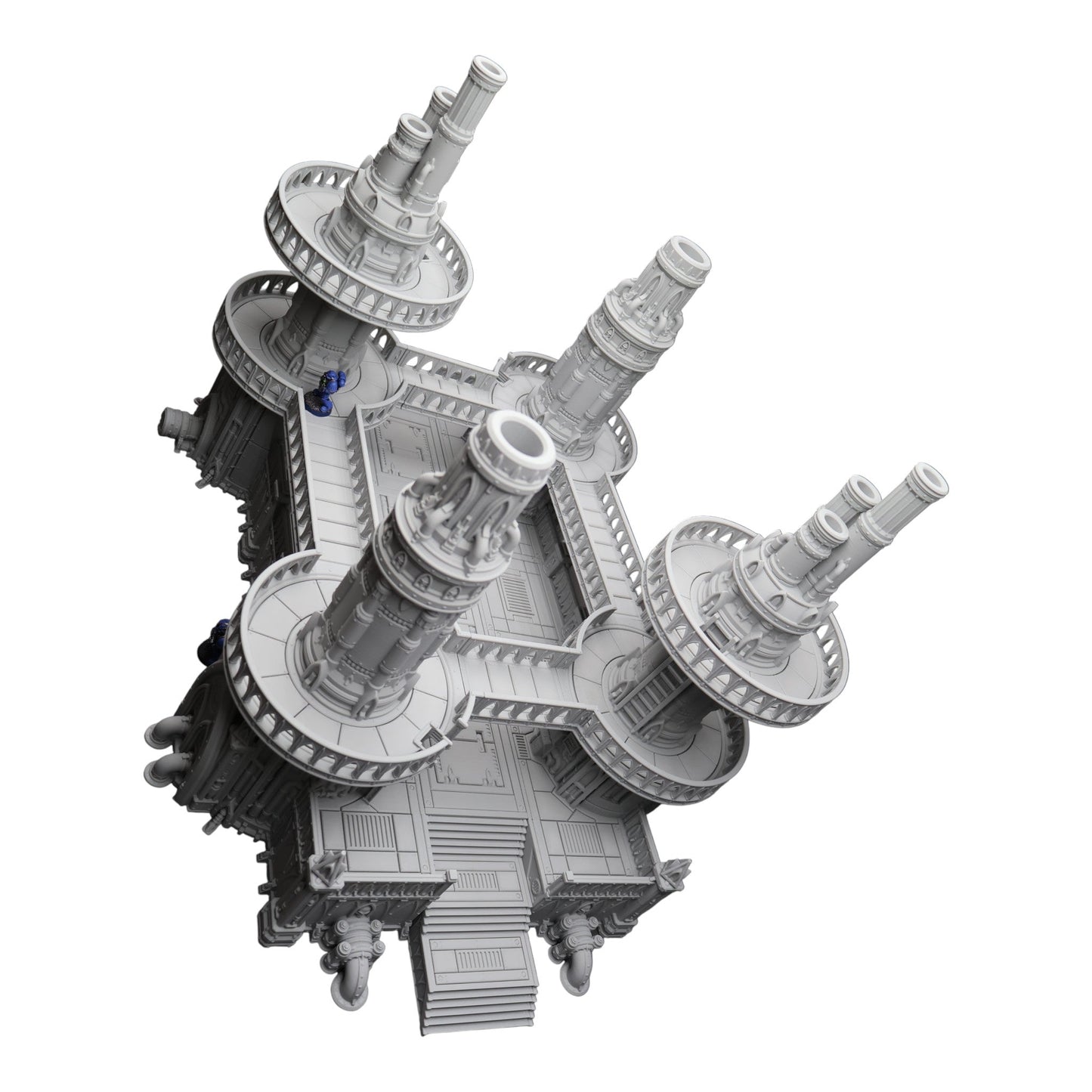 Steel Refinery Assembly #3 - 28mm Wargaming Scatter Terrain Scenery Tabletop