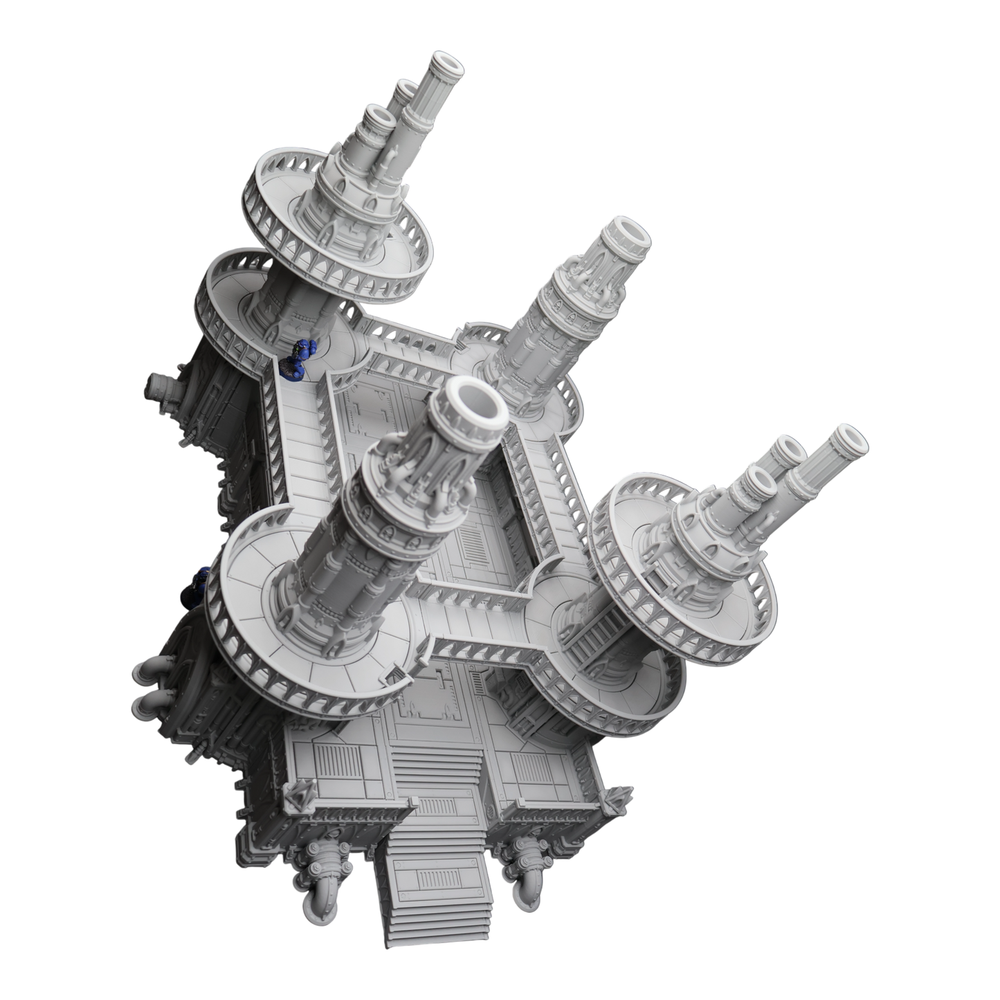 Steel Refinery Assembly #3 - 28mm Wargaming Scatter Terrain Scenery Tabletop