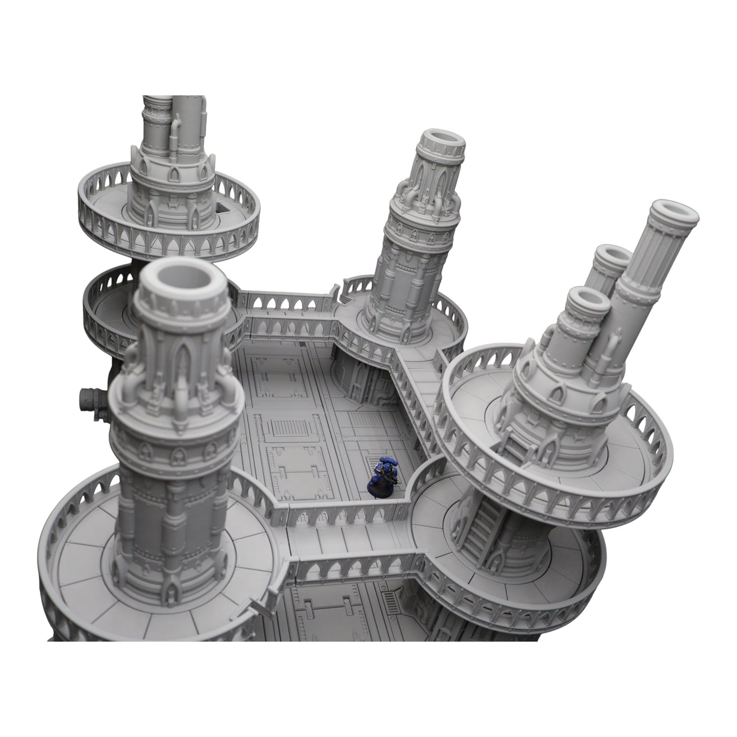 Steel Refinery Assembly #3 - 28mm Wargaming Scatter Terrain Scenery Tabletop