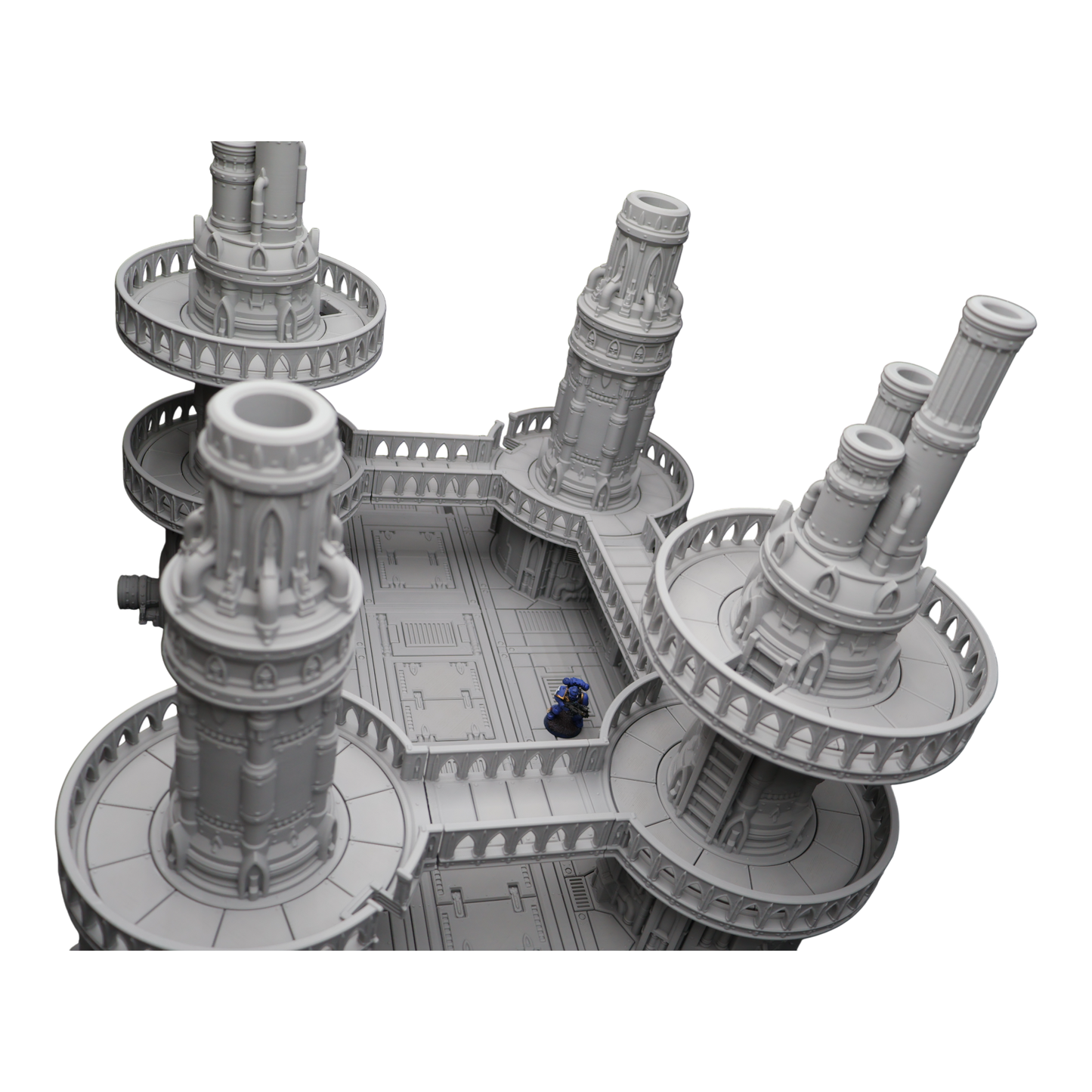 Steel Refinery Assembly #3 - 28mm Wargaming Scatter Terrain Scenery Tabletop