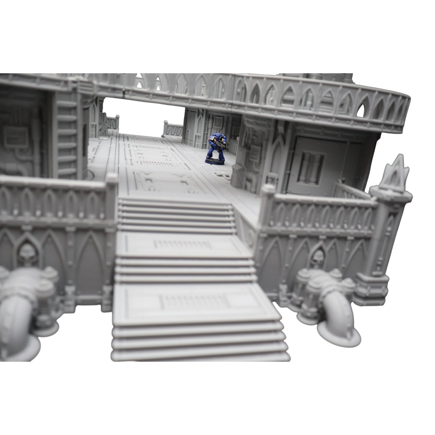 Steel Refinery Assembly #3 - 28mm Wargaming Scatter Terrain Scenery Tabletop