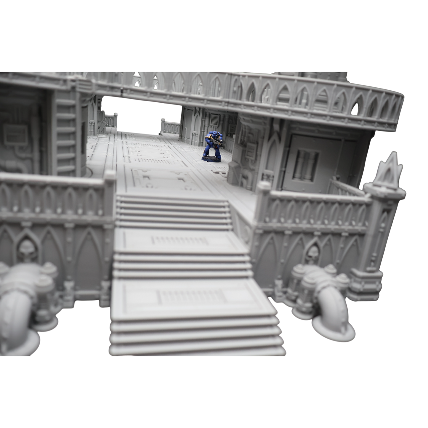 Steel Refinery Assembly #3 - 28mm Wargaming Scatter Terrain Scenery Tabletop