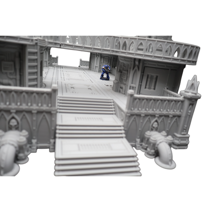 Steel Refinery Assembly #3 - 28mm Wargaming Scatter Terrain Scenery Tabletop