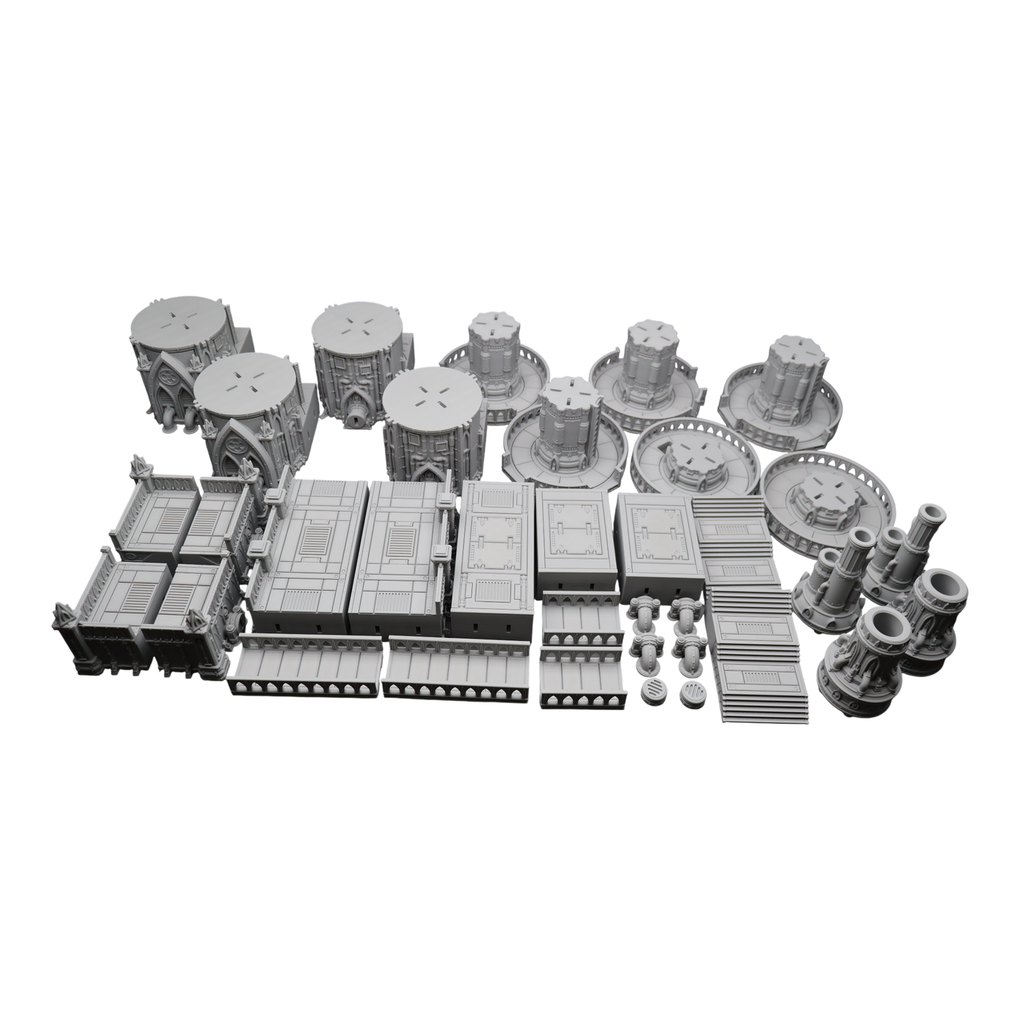 Steel Refinery Assembly #3 - 28mm Wargaming Scatter Terrain Scenery Tabletop