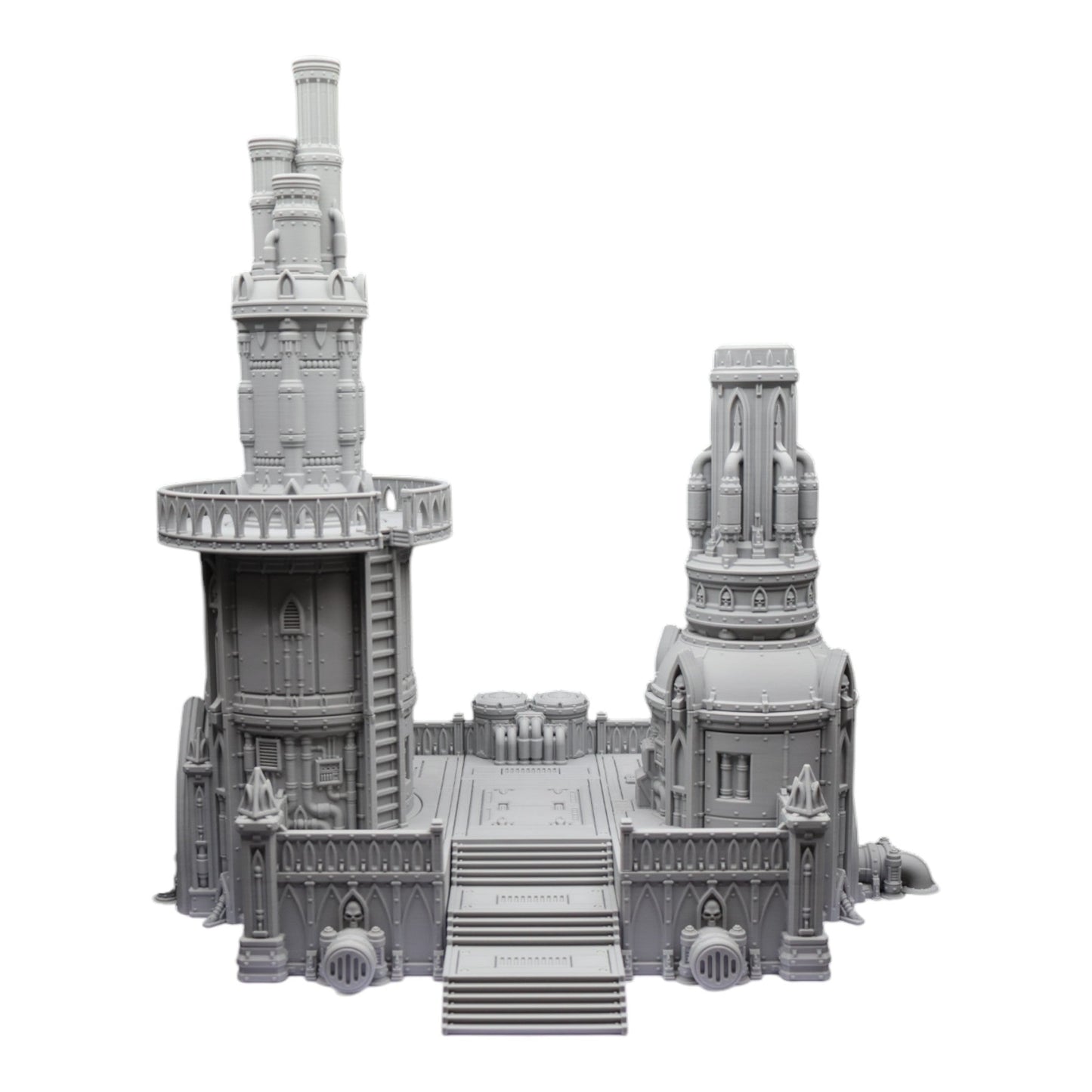 Steel Refinery Assembly #4 - 28mm Wargaming Scatter Terrain Scenery Tabletop