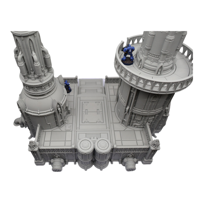 Steel Refinery Assembly #4 - 28mm Wargaming Scatter Terrain Scenery Tabletop