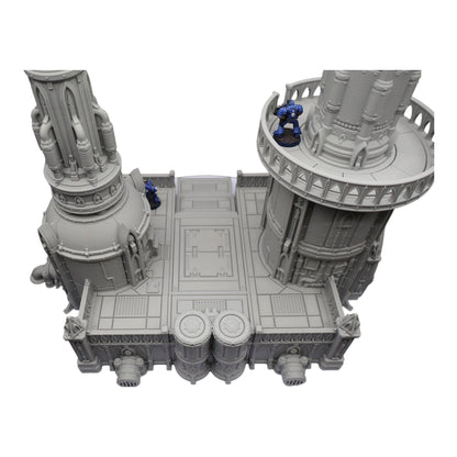 Steel Refinery Assembly #4 - 28mm Wargaming Scatter Terrain Scenery Tabletop