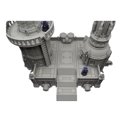 Steel Refinery Assembly #4 - 28mm Wargaming Scatter Terrain Scenery Tabletop