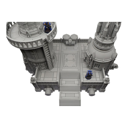 Steel Refinery Assembly #4 - 28mm Wargaming Scatter Terrain Scenery Tabletop