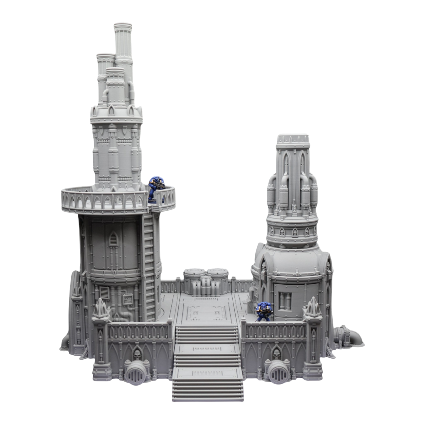 Steel Refinery Assembly #4 - 28mm Wargaming Scatter Terrain Scenery Tabletop