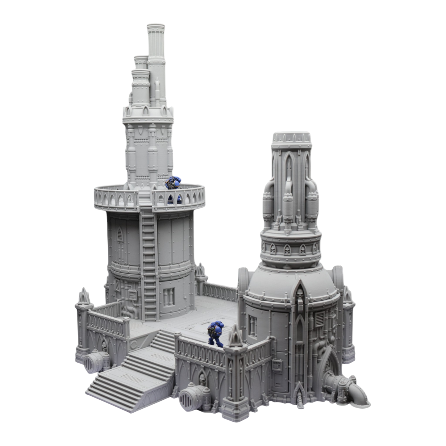 Steel Refinery Assembly #4 - 28mm Wargaming Scatter Terrain Scenery Tabletop