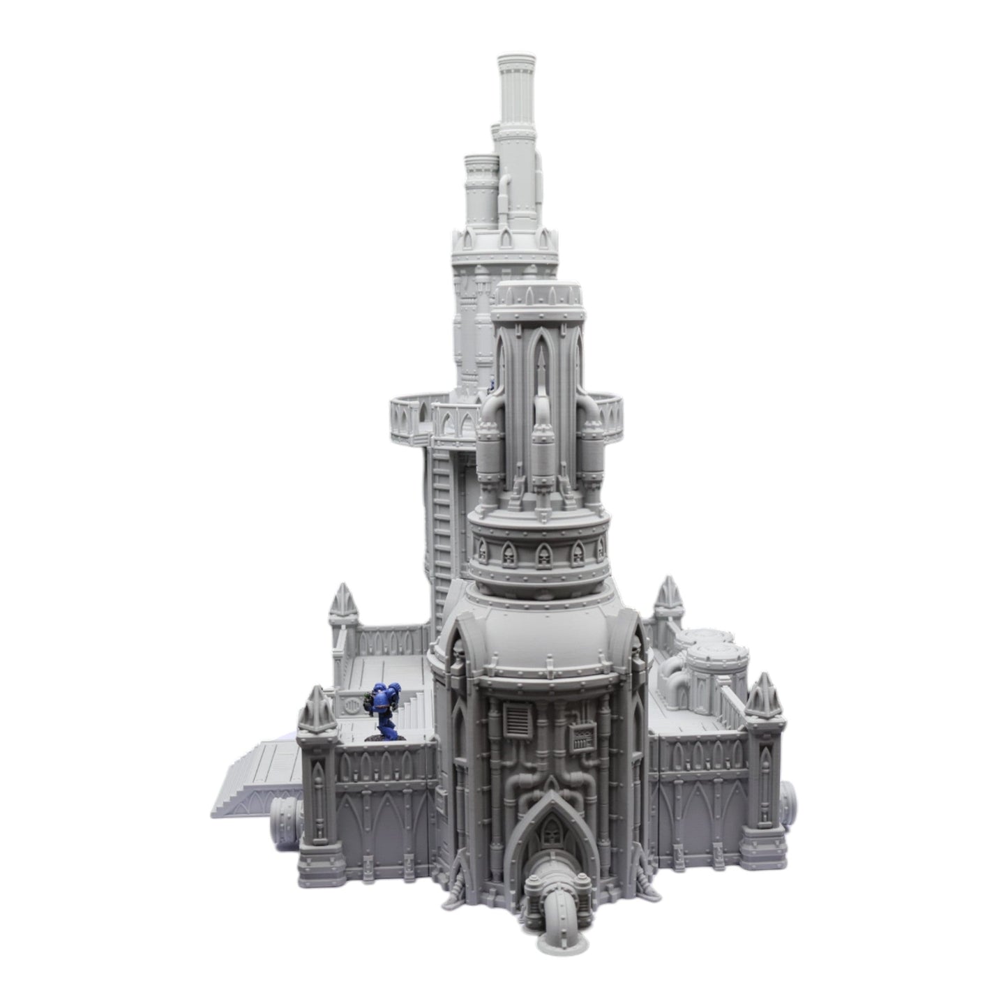 Steel Refinery Assembly #4 - 28mm Wargaming Scatter Terrain Scenery Tabletop