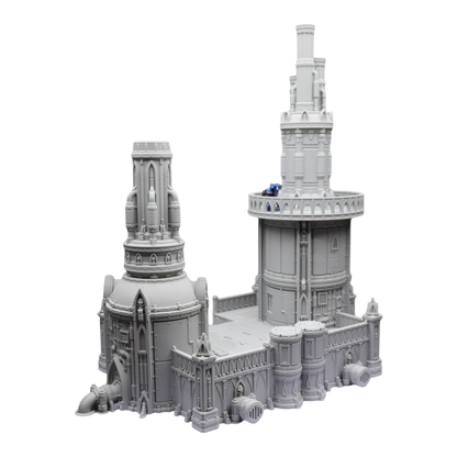 Steel Refinery Assembly #4 - 28mm Wargaming Scatter Terrain Scenery Tabletop